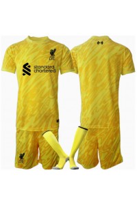 Liverpool Keeper Babyklær Tredje Fotballdrakt til barn 2024-25 Korte ermer (+ Korte bukser)